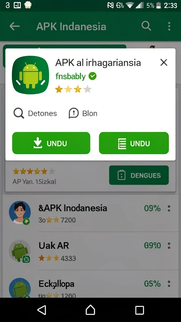 Tampilan antarmuka yang ramah pengguna.