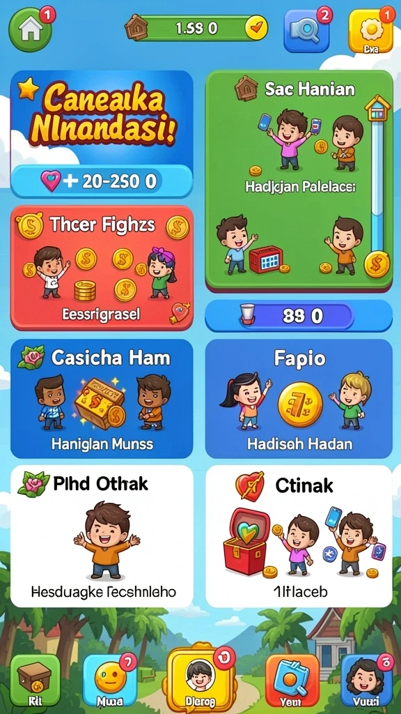 Level yang penuh tantangan dan menarik.