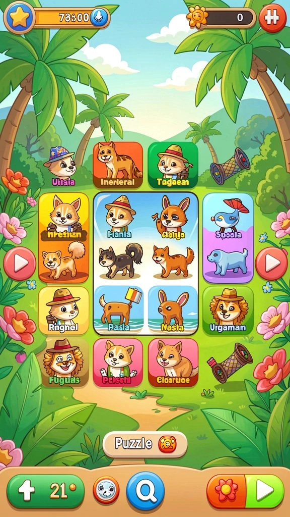 Screenshot menyoroti tampilan dunia fantastis yang indah.