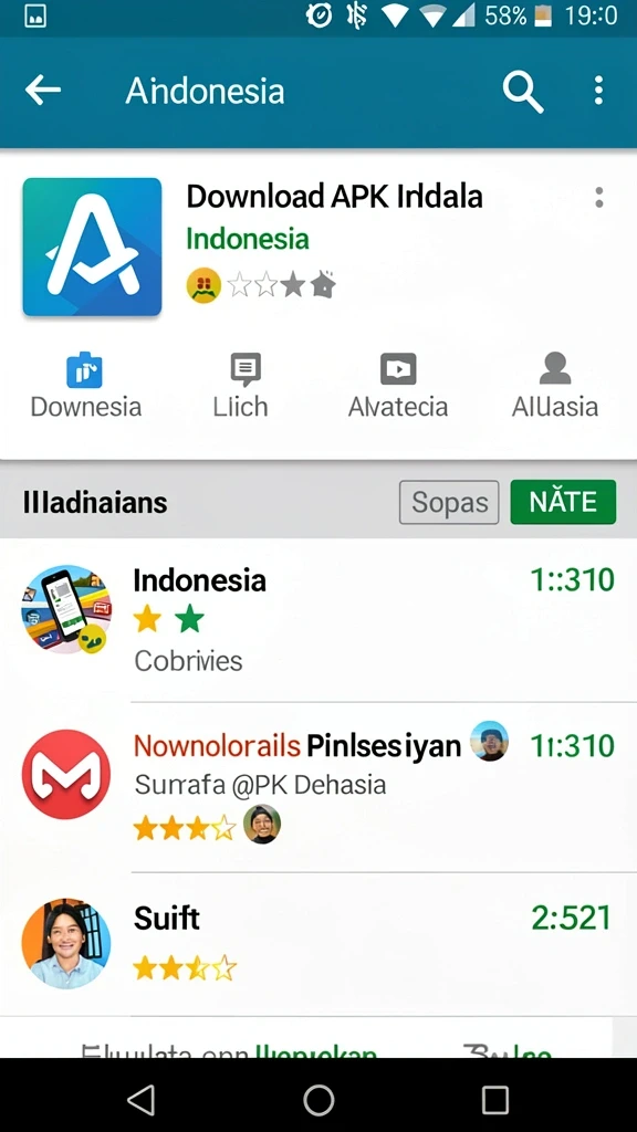 Tampilan awal permainan yang menarik dan interaktif.