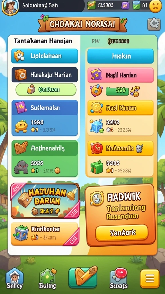 Tampilan antarmuka AGENJITU yang menarik dan user-friendly.