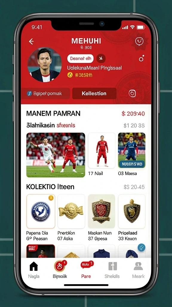Screenshot menunjukkan antarmuka yang menarik dan intuitif.