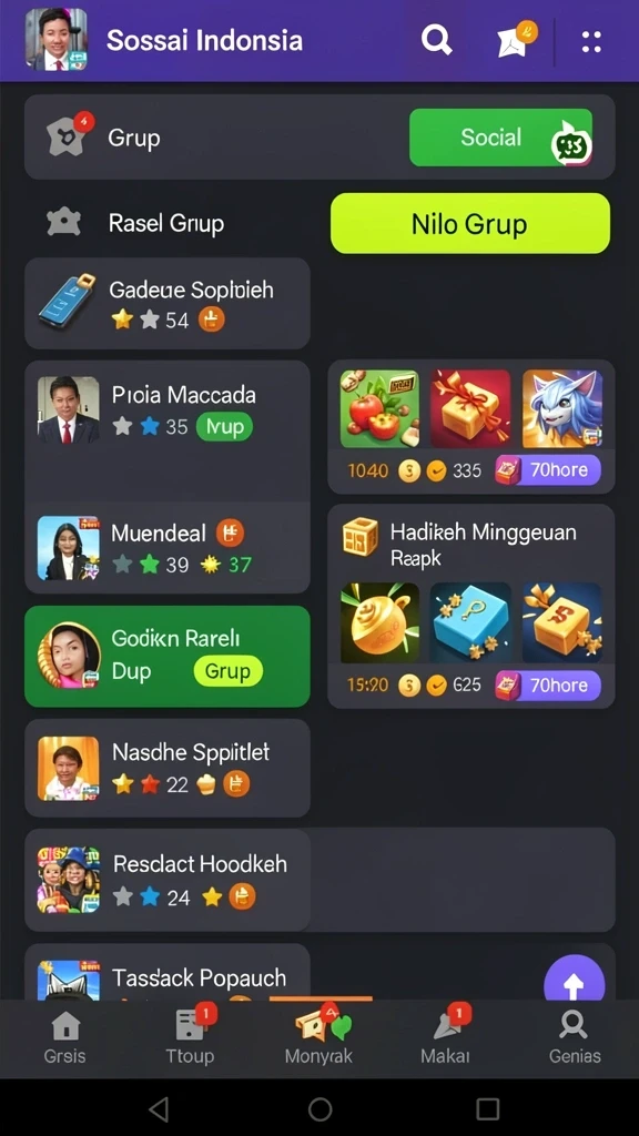 Karakter-karakter unik dalam CUANGILA siap untuk berpetualang.