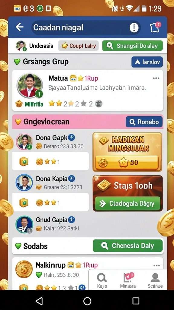Screenshot D06 - Menu kustomisasi karakter yang lengkap.