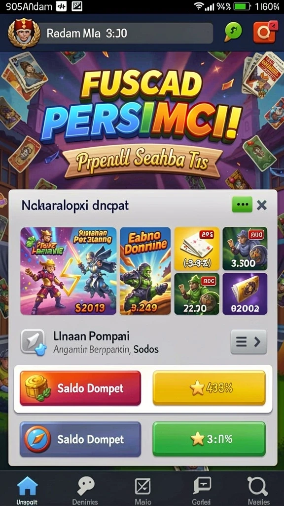 Gameplay seru dengan banyak tantangan di EMPATI138.