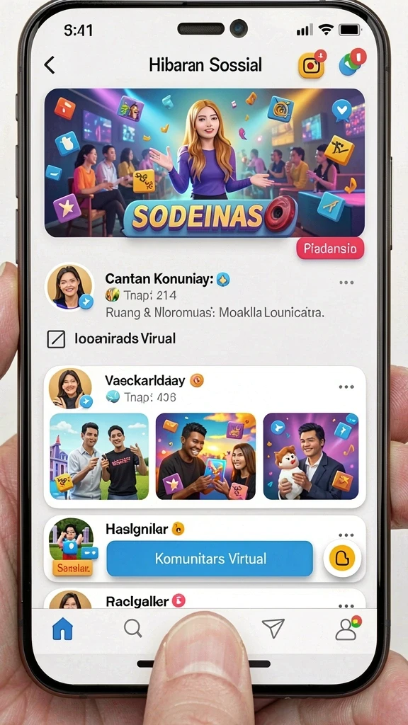 Antarmuka yang sederhana dan menarik.
