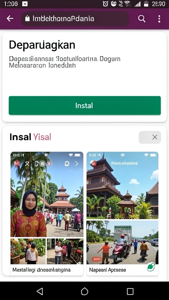 Tampilan awal aplikasi HOKI8815 yang menarik.