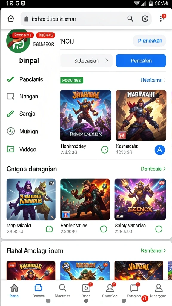 Ragam misi dan tantangan yang menarik.