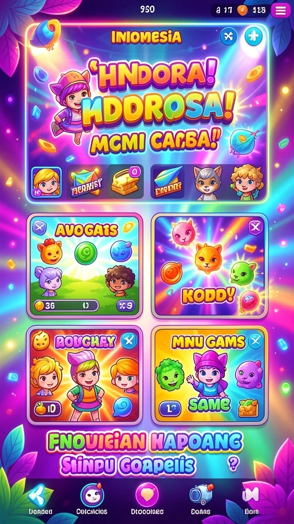 Leaderboard yang menunjukkan pemain dengan skor tertinggi.