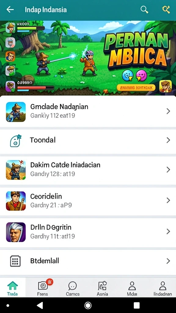 Level baru dengan tantangan yang seru.