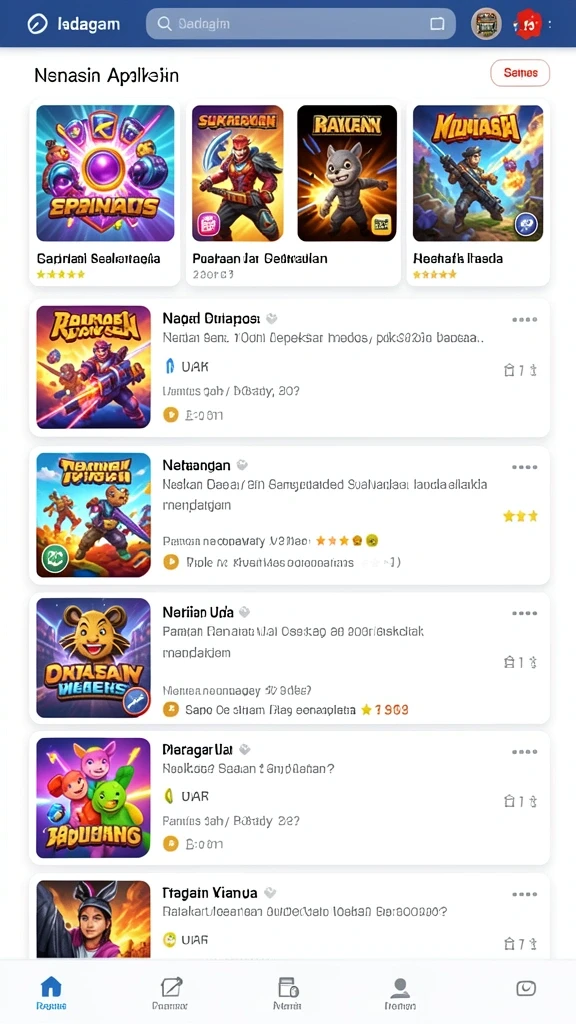 Beragam pilihan permainan judi online yang seru.