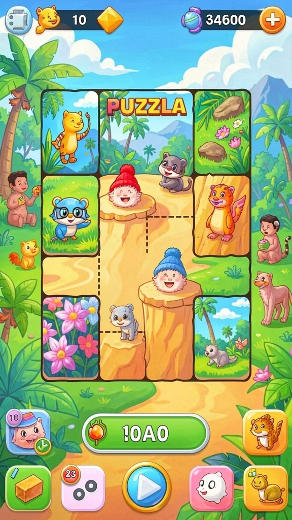 Screenshot memperlihatkan mode multiplayer yang seru.