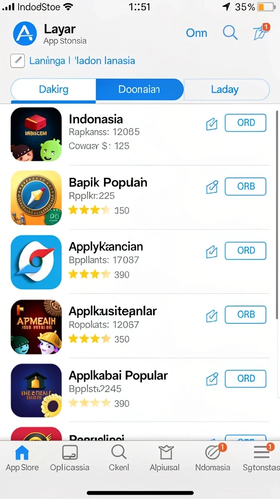 Tampilan antarmuka yang intuitif dan menarik.