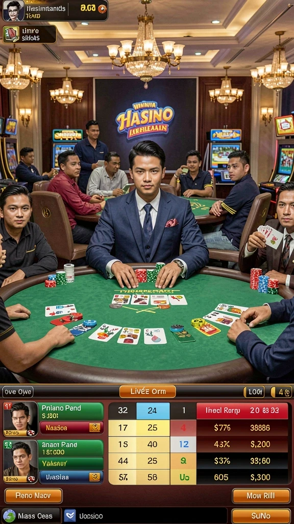 Beragam permainan kasino yang menghibur dan seru.