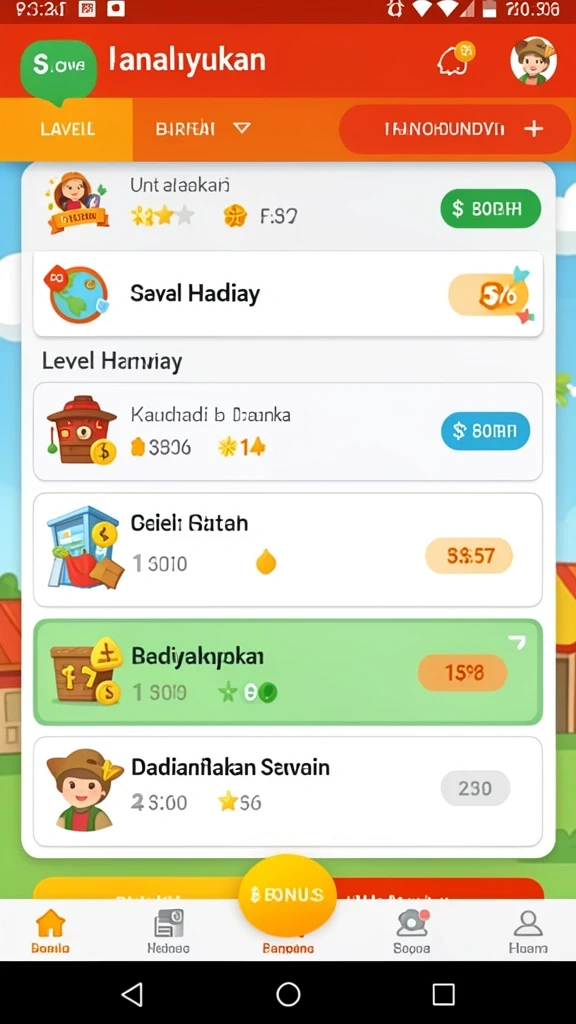 Screenshot menampilkan karakter dan senjata terbaru.