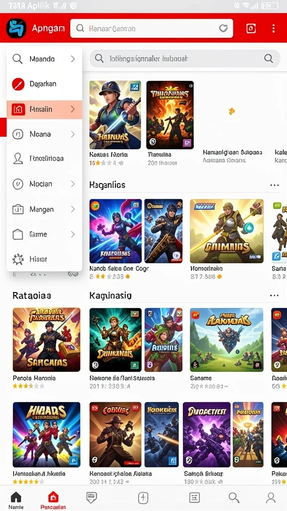 Tampilan antarmuka yang ramah pengguna dan mudah dinavigasi.