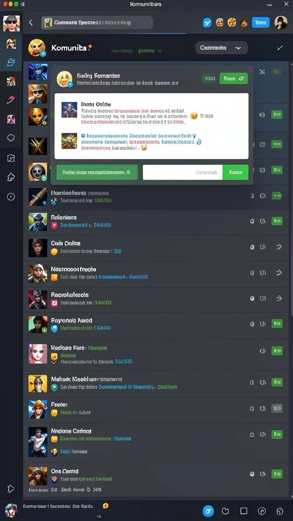 Screenshot menunjukkan mode permainan yang seru dan dinamis.