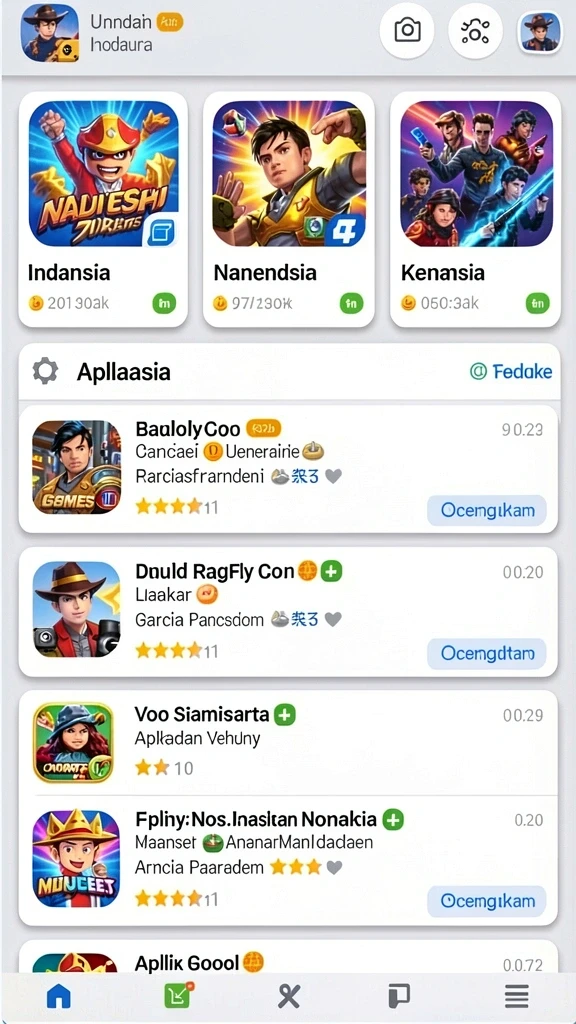 Fitur leaderboard untuk kompetisi antar teman.