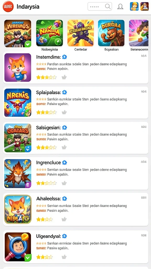 Banyak level menarik yang menantang keterampilan.