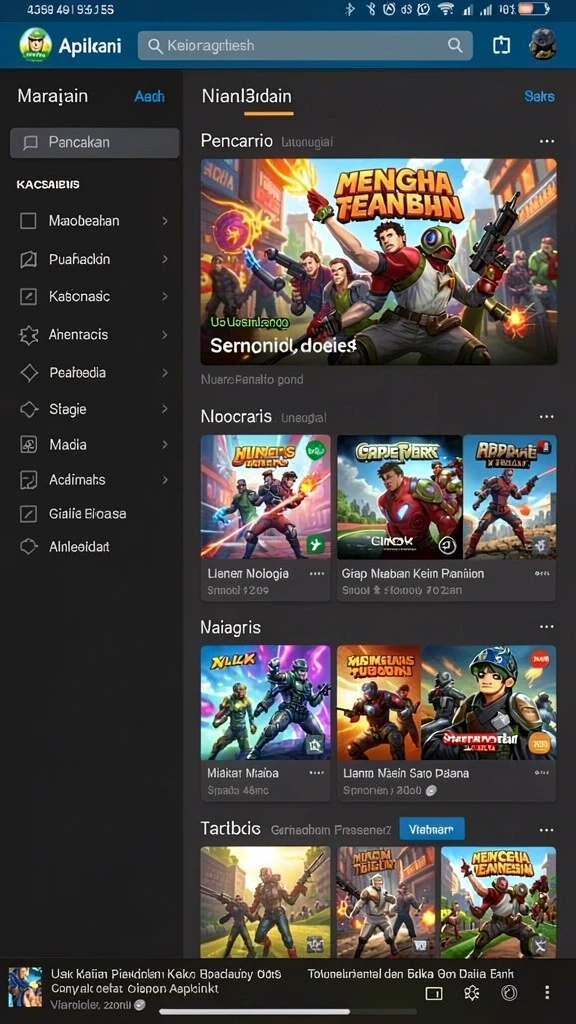 Fitur multiplayer untuk bermain bersama teman.