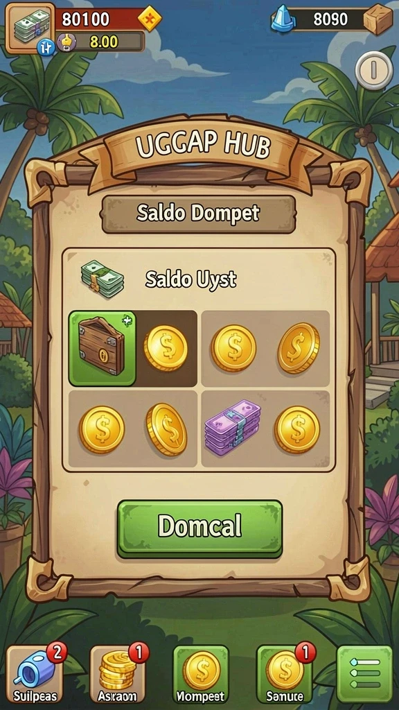 Level yang penuh tantangan dan rintangan seru.