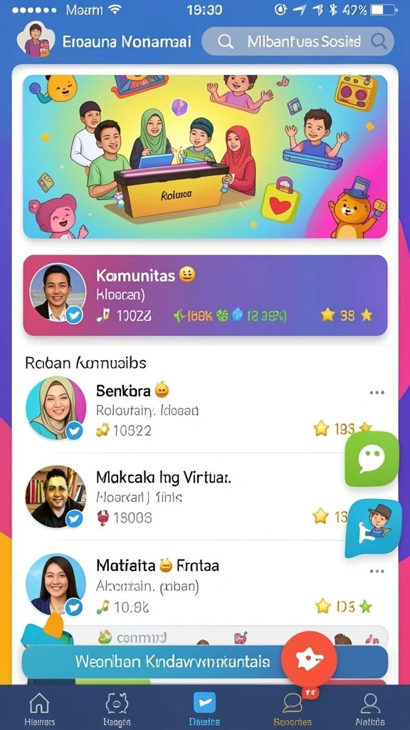 Fitur multiplayer memungkinkan bermain dengan teman.