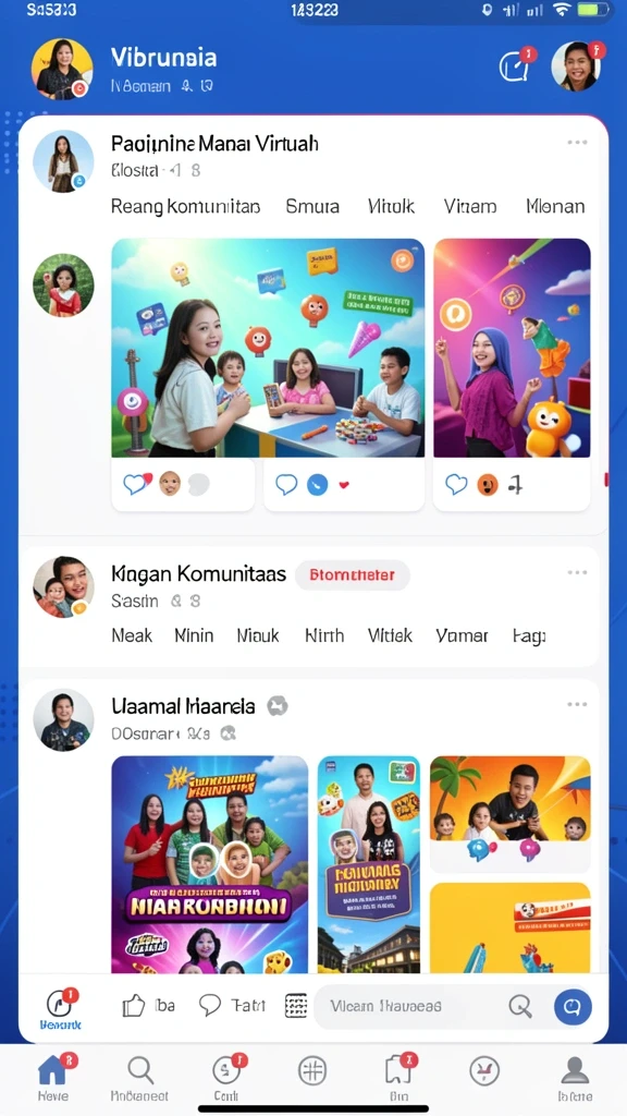 Momen seru saat menyelesaikan misi dan mendapatkan poin.