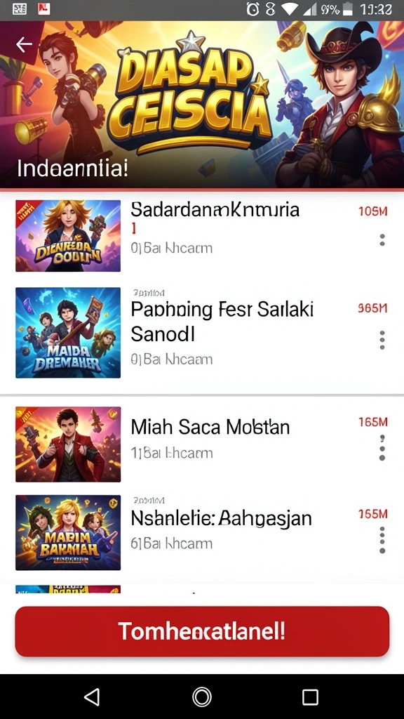 Mode permainan yang seru dan menantang.