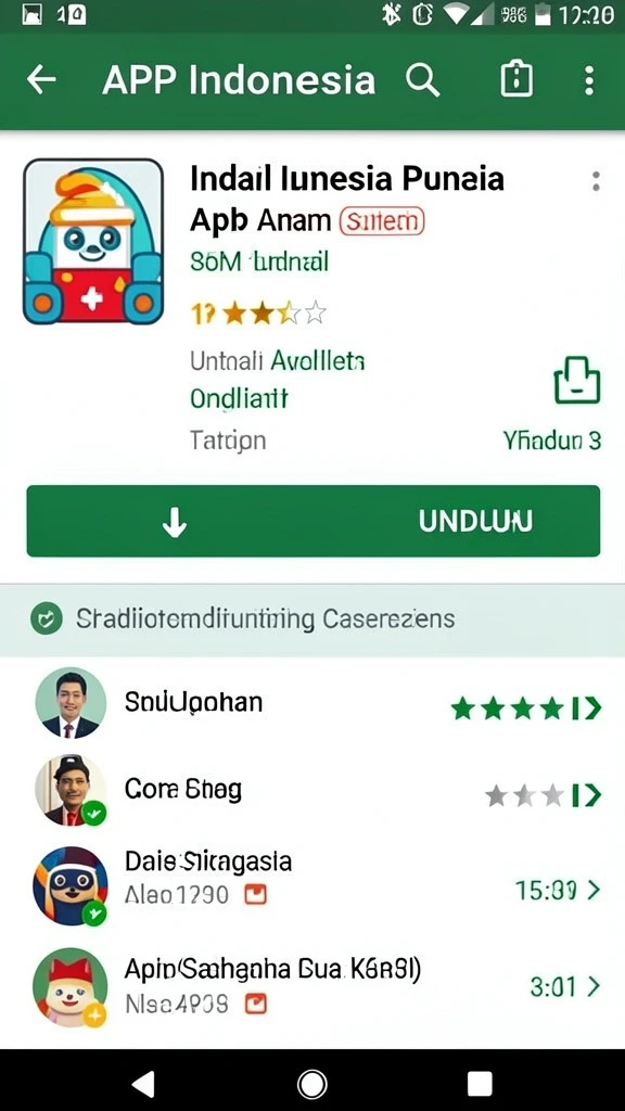 Tampilan awal aplikasi SRITOTO yang menarik.