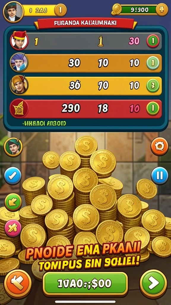 Halaman promosi bonus untuk pemain baru.