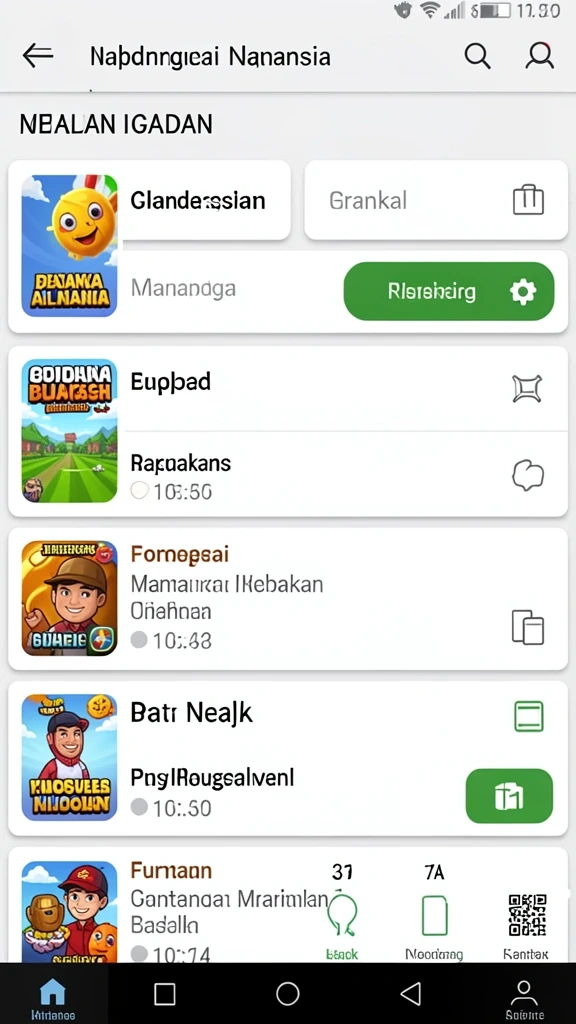 Tangkapan layar menunjukkan karakter utama yang menarik.