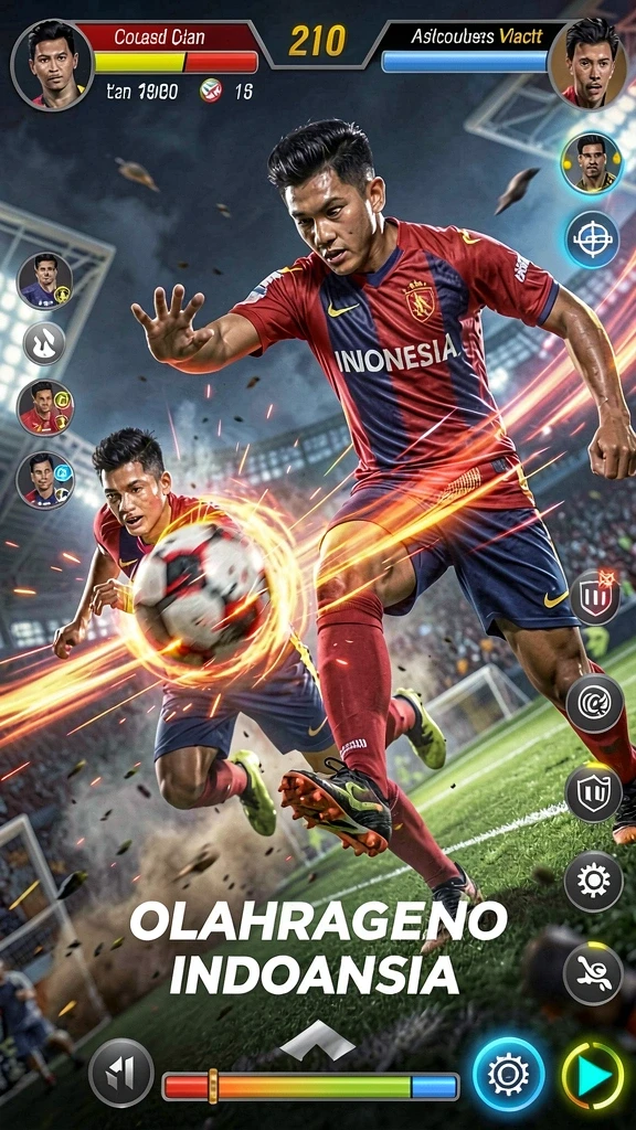 Lihat berbagai pemain ikonik dalam lineup tim.
