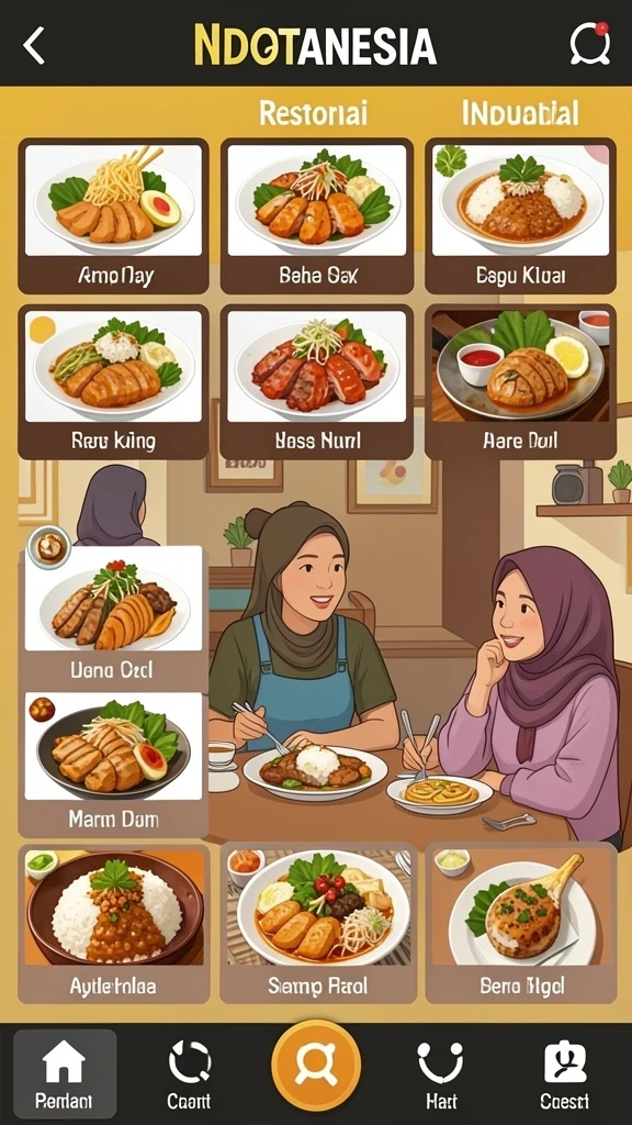 Karakter-karakter unik dalam gameplay yang seru.