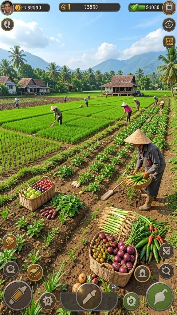 Fitur sosial untuk berinteraksi dengan pemain lain.