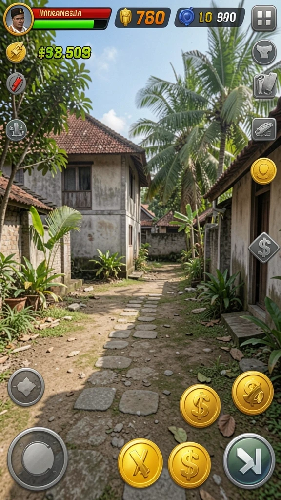 Tampilan antarmuka pengguna yang menarik dan modern.