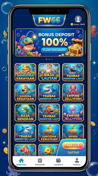 fw66 — layar beranda